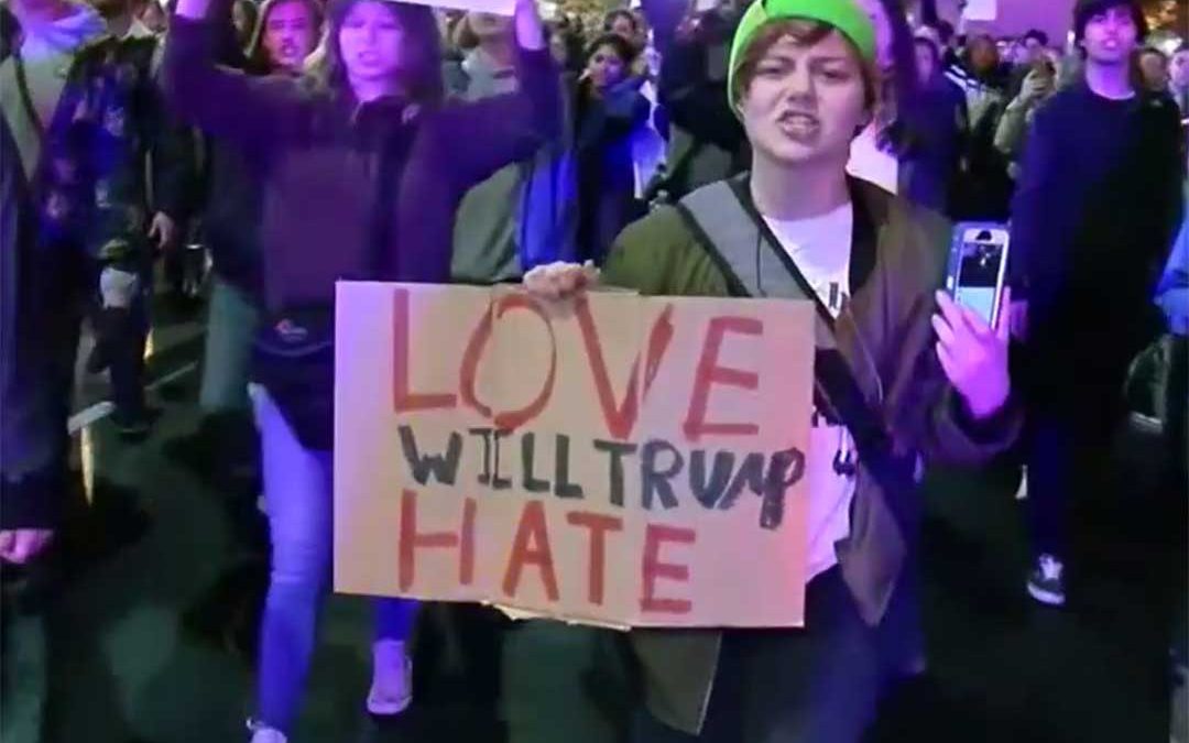 Love will trump hate.