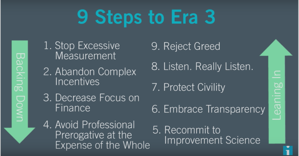 9 Steps to Era 3
