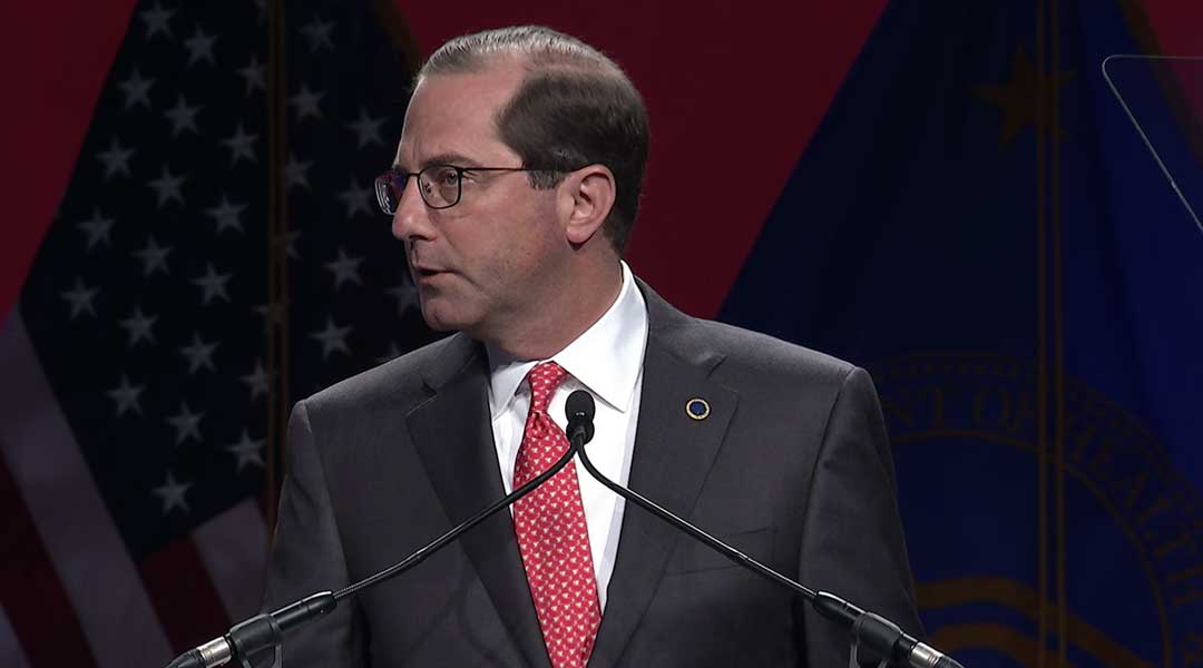 Did Secretary Azar Turn A Page in the History of Healthcare Reform?