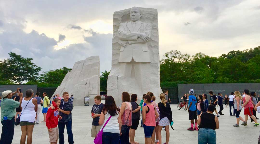Martin Luther King Memorial.